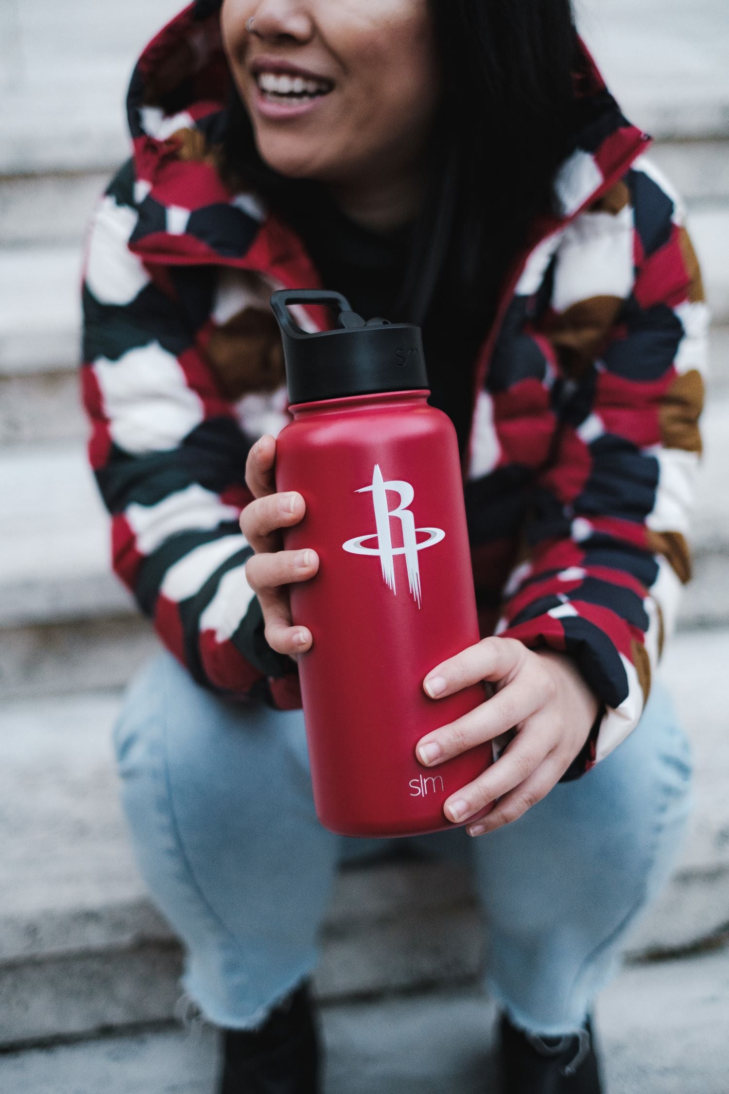 NBA Summit Water Bottle with Straw Lid - 32oz - Image 6