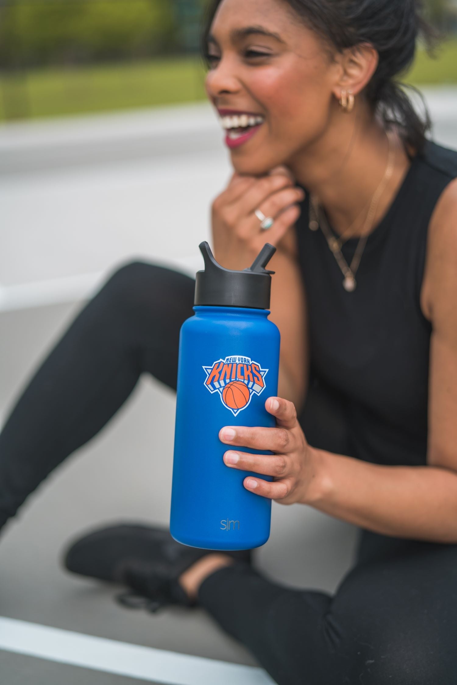 NBA Summit Water Bottle with Straw Lid - 32oz - Image 5