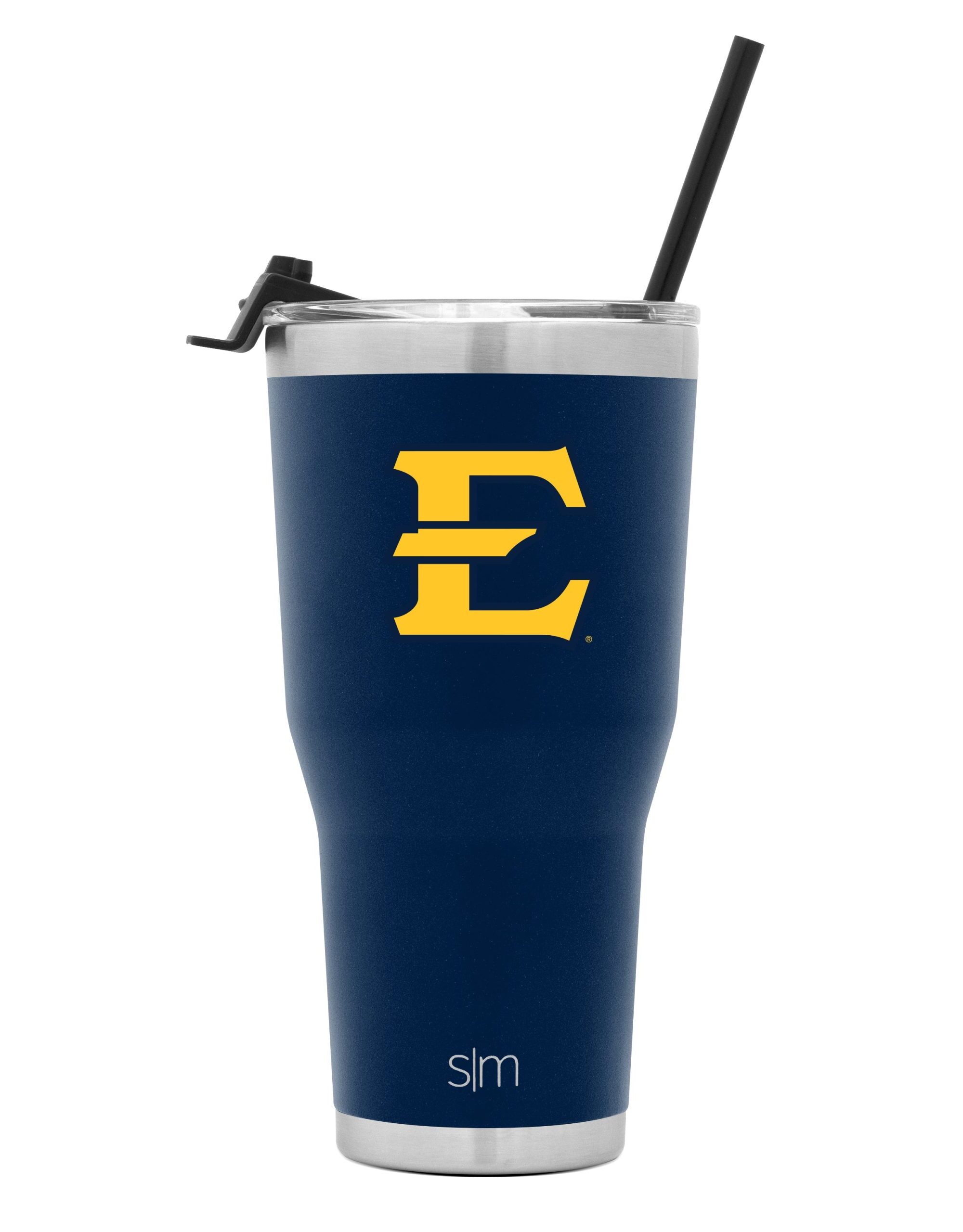 Collegiate Cruiser Tumbler with Flip Lid and Straw