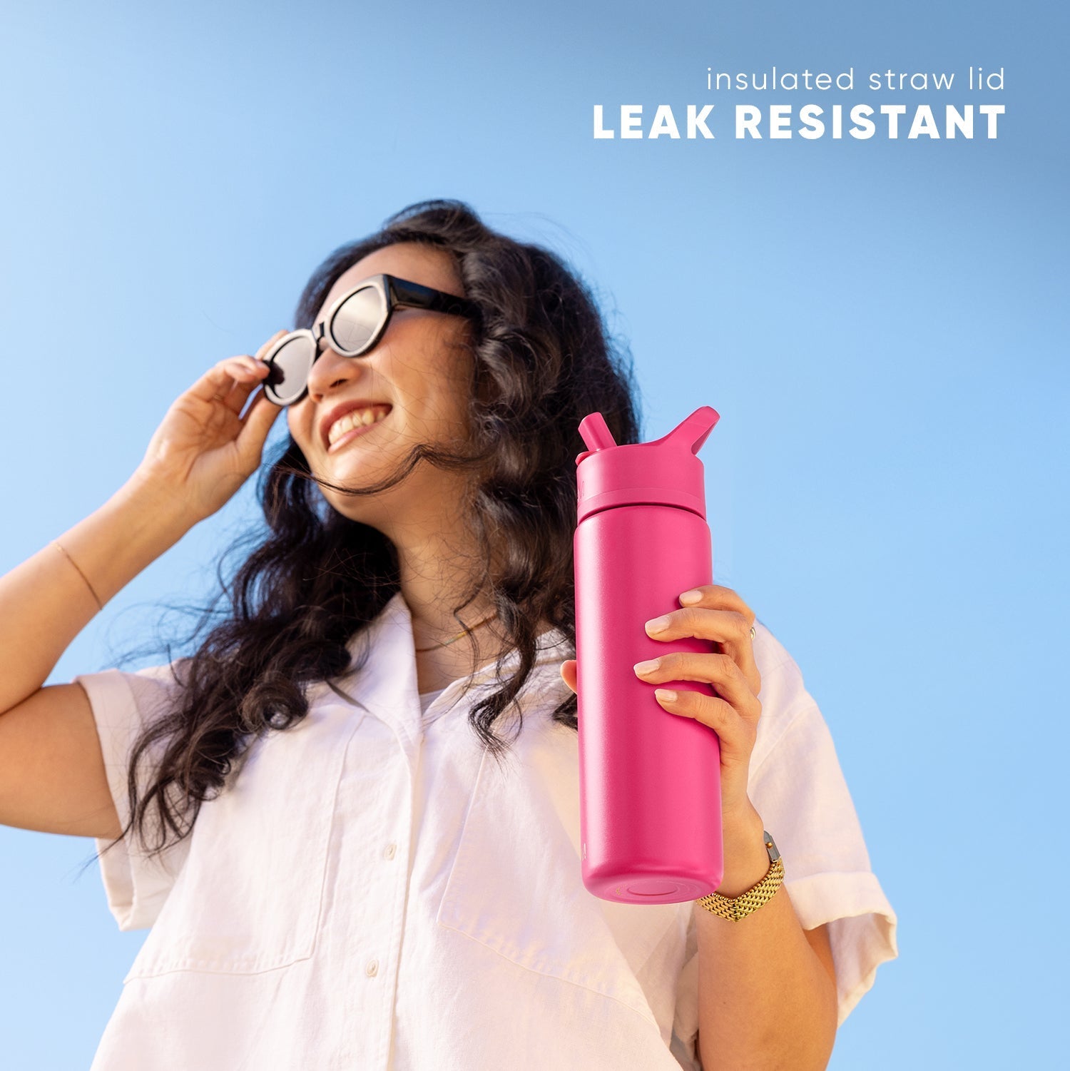 Summit Water Bottle with Straw Lid - Image 5