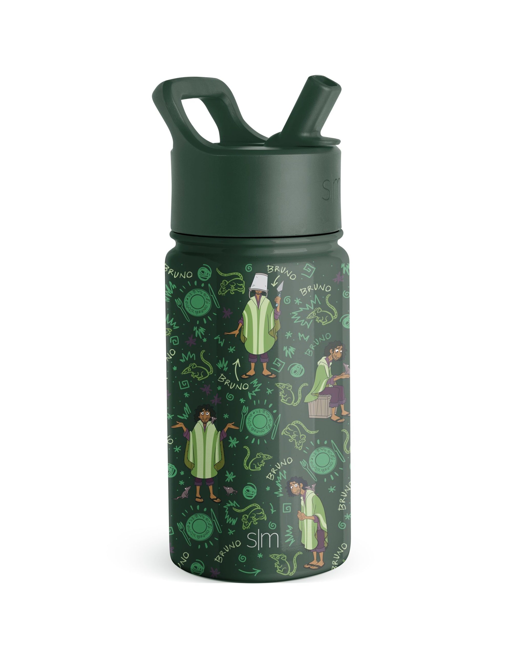 Summit Kids Water Bottle with Straw Lid