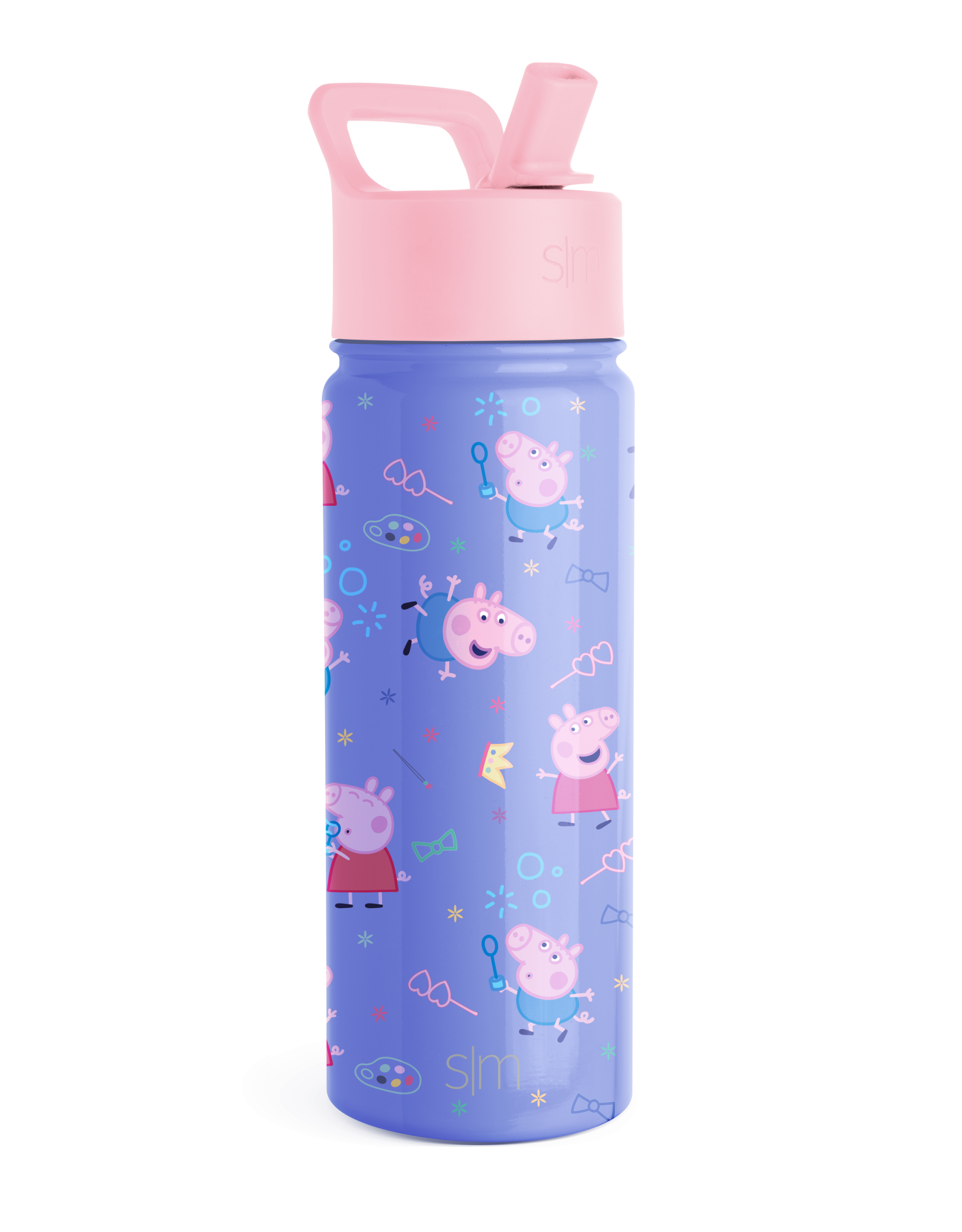 Summit Kids Water Bottle with Straw Lid