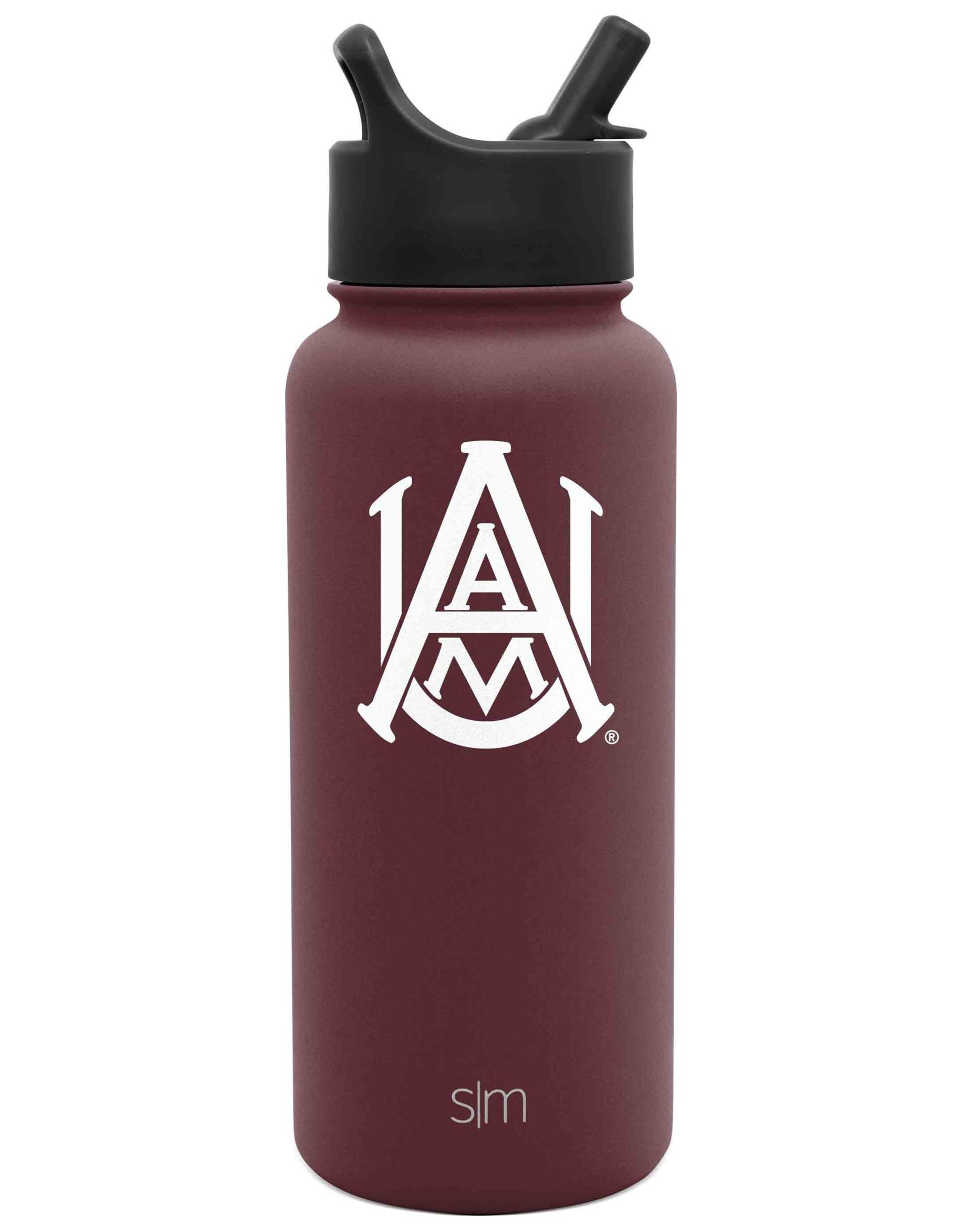 Collegiate Summit Water Bottle with Straw Lid